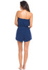 SMOCKED ROMPER - TERRY